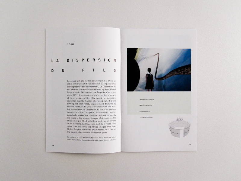 exhibition booklet
