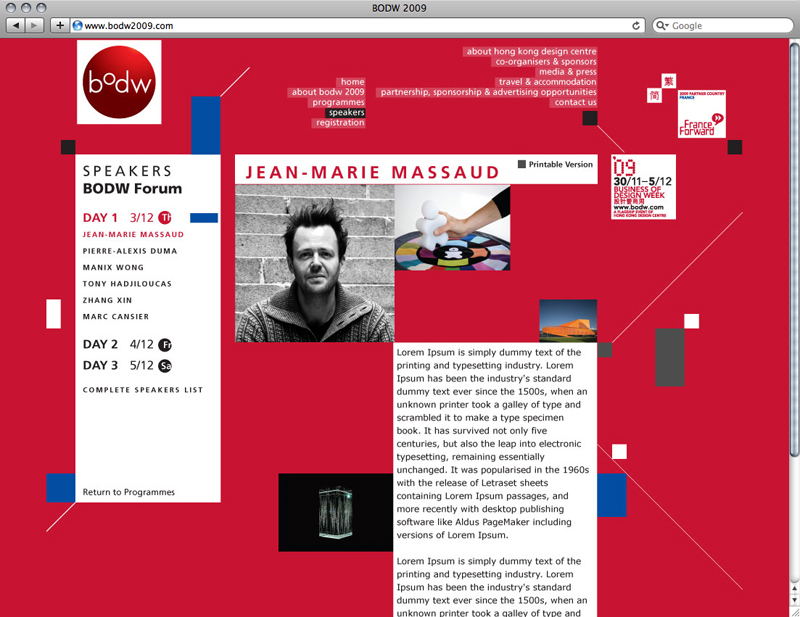 website design