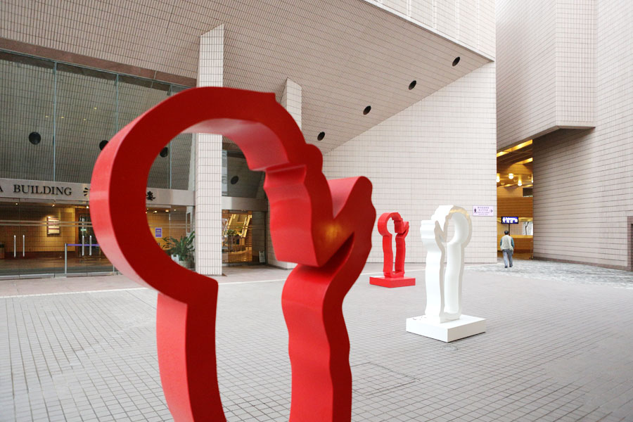 installation at hong kong cultural centre