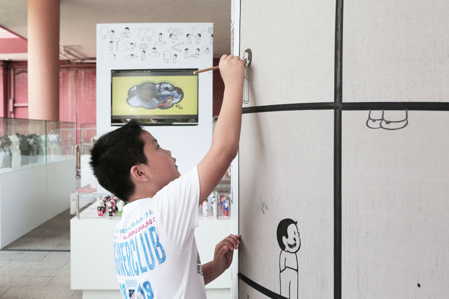 installation at hong kong cultural centre