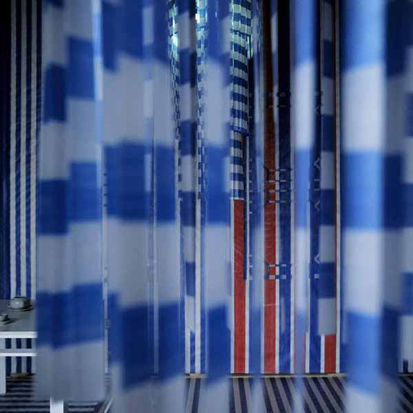 Redwhiteblue / Tea and Chat / Venice / Italy / 2005